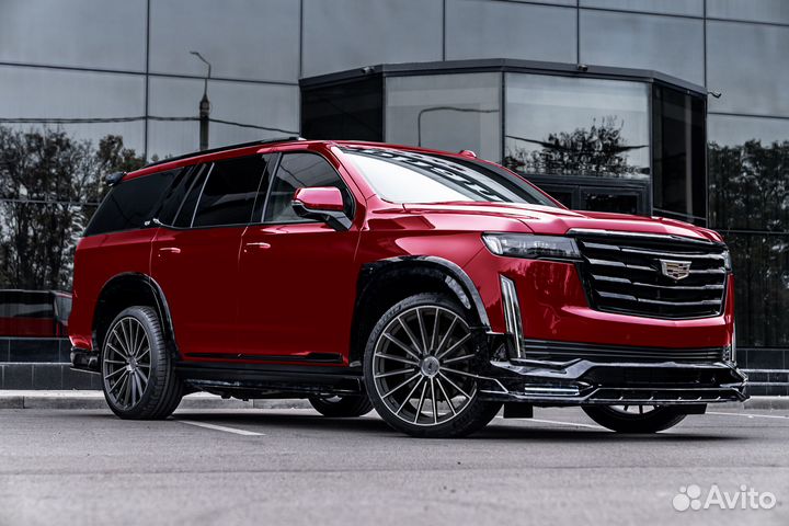 Сплиттер бампера Cadillac Escalade 5G 2021 +