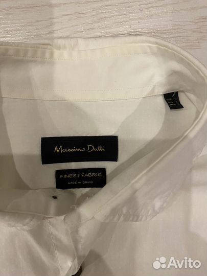 Мужская рубашка белая