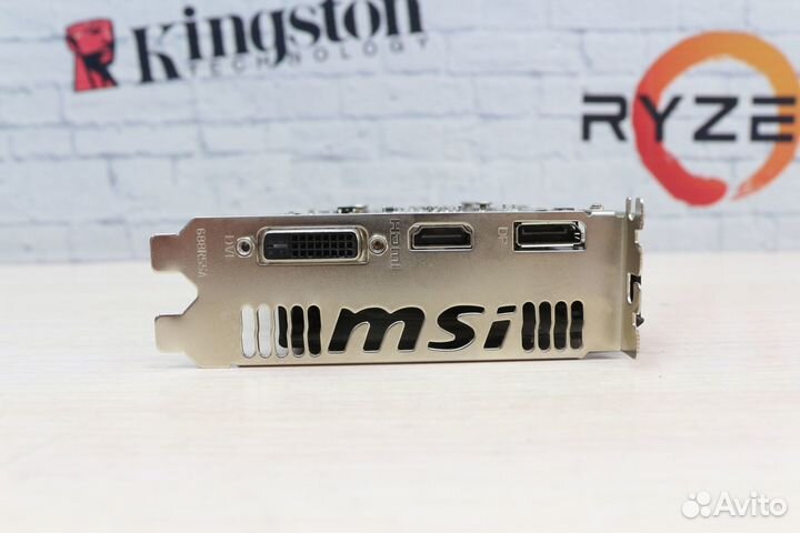 Видеокарта MSI Radeon aero RX 550 2Gb 128Bit
