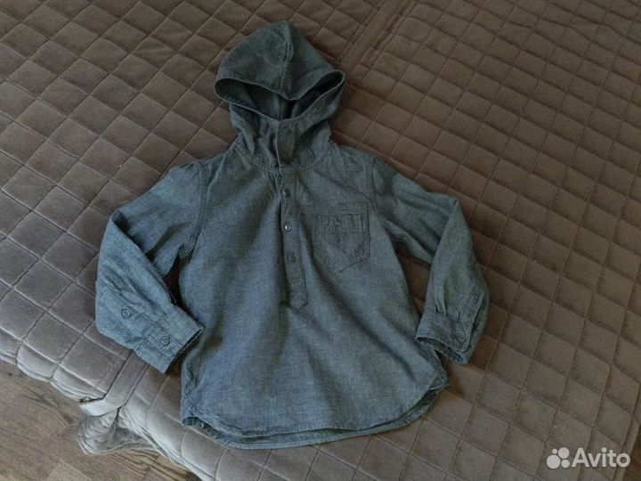 Рубашка zara на мальчика 104