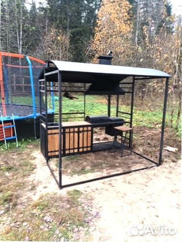 Мангал С крышей