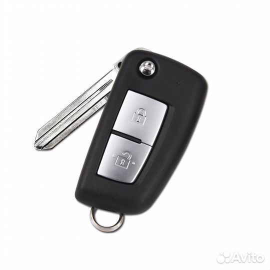Ключ Ниссан 2 кнопки