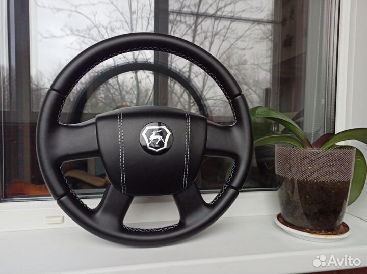 Руль Газель Некст Бизнес Газон кожа каучук
