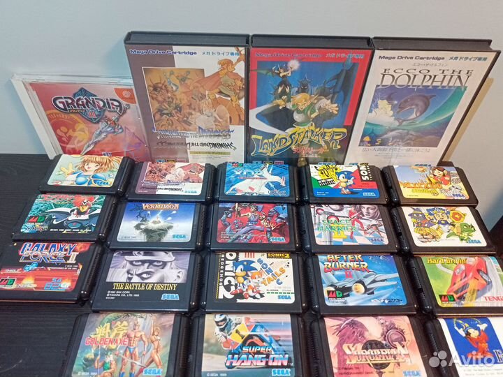Sega Mega drive игры лицензия Японский регион