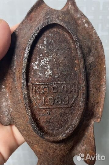 Пепельница рыба карась литье касли
