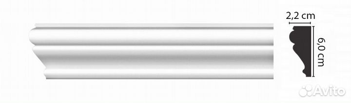 D161 дм Decomaster 60*22*2000 мм