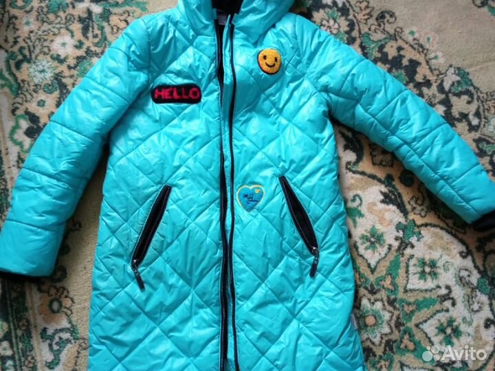Пуховик зимний для девочки 152 orby