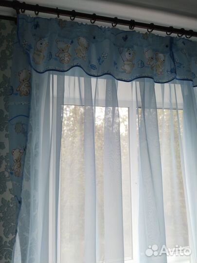 Тюль в детскую комнату