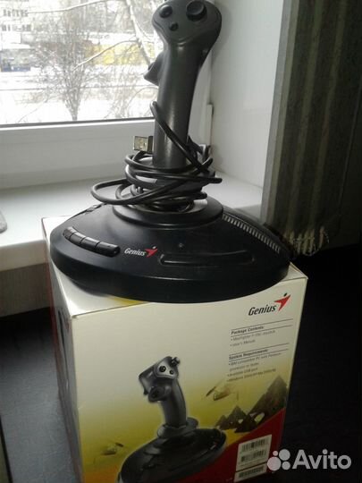 USB джойстик игровой Genius F-23U