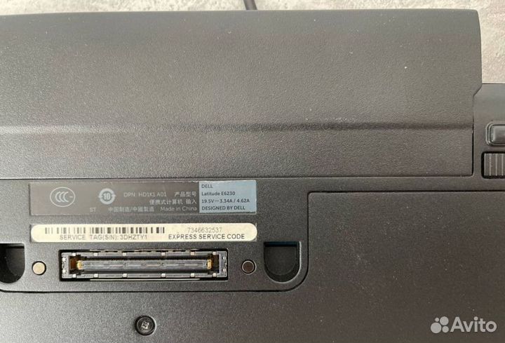 Ноутбук dell Latitude E6230 i5-3340M/4Gb/SSD240Gb