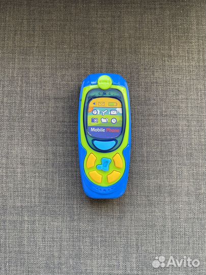 Детский руль + детский телефон