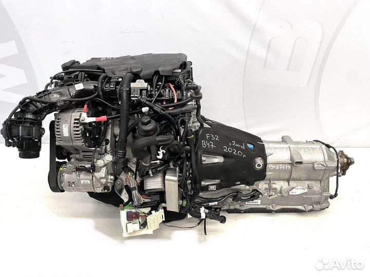 Двигатель BMW B47D20A 2.0d 2020год