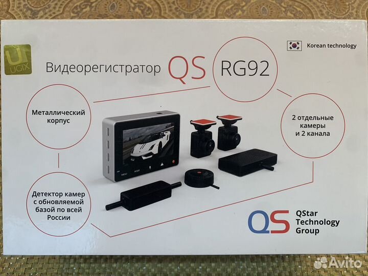 Видеорегистратор Q-star RG92 две камеры