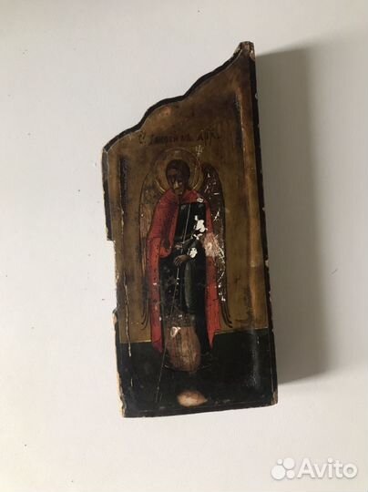 Складень створка (часть) Архангел Гавриил