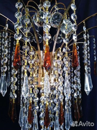 Люстра хрустальная