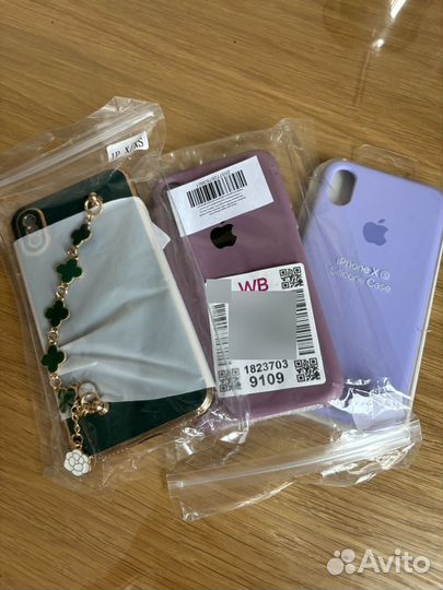 Чехол iPhone X/XS, цена за 3 чехла