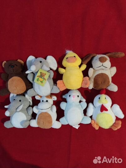 Игрушки детские мягкие пакетом