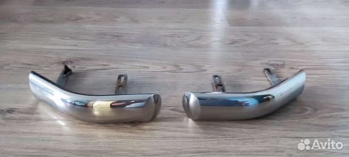 Защита угловая заднего бампера Mazda CX-5