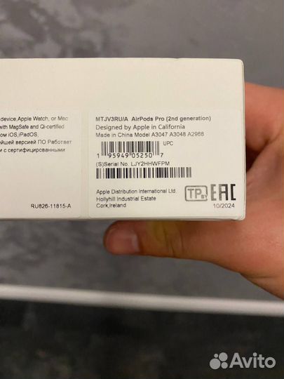 Наушники Apple AirPods Pro 2 оригинал