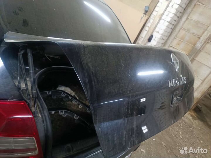 Задняя часть Renault Megan 2