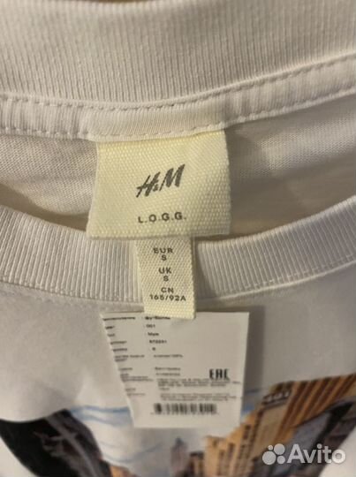 Футболка H&M Новая р46-48