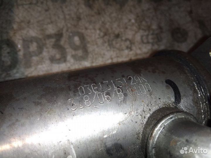 Охладитель EGR Volkswagen Passat B6 2.0 TDI BRE