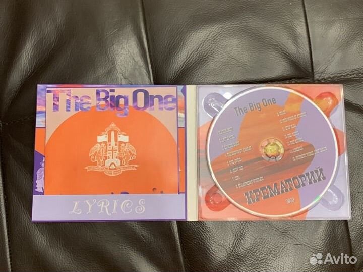 CD Крематорий - The Big One с автографами