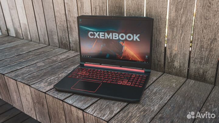 Игровой ноутбук Acer 2021г: коробка, гарантия