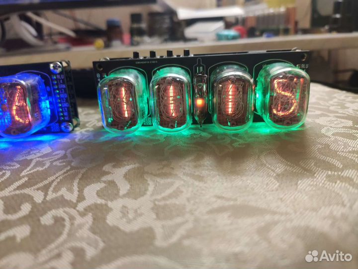 Часы nixie clock на ин-12