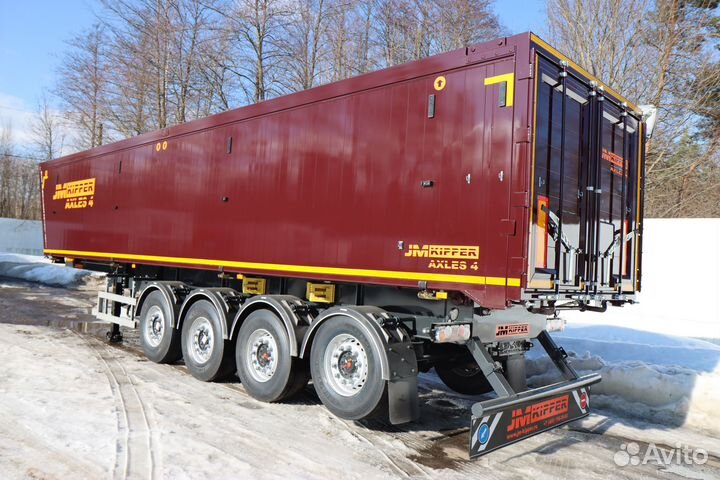 Полуприцеп самосвальный JM Kipper Mega 4 алюминиевый 50 м3, 2024