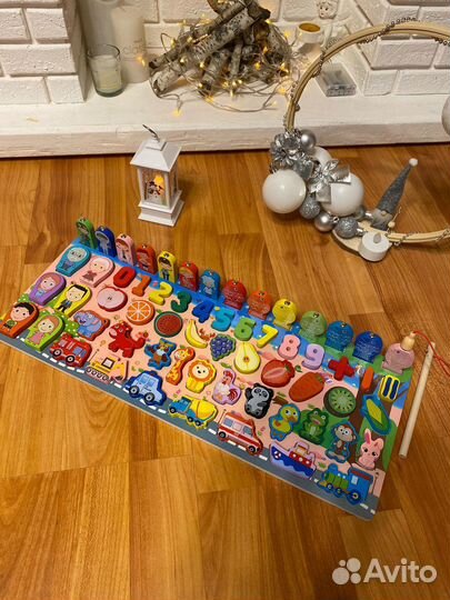 Развиващая логорифмическая доска