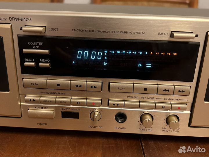 Кассетная дека denon DRW-840G