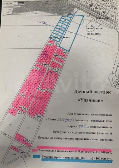 Участок 10 сот. (СНТ, ДНП)