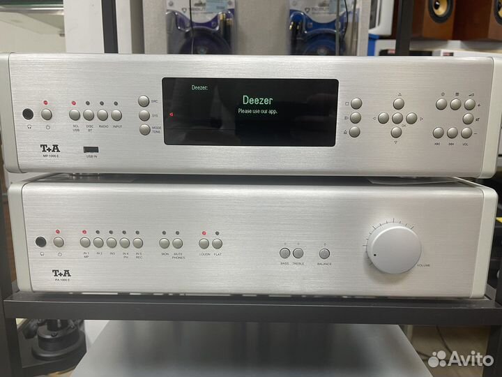 Комплект из усилителя и cd проигрывателя T+A