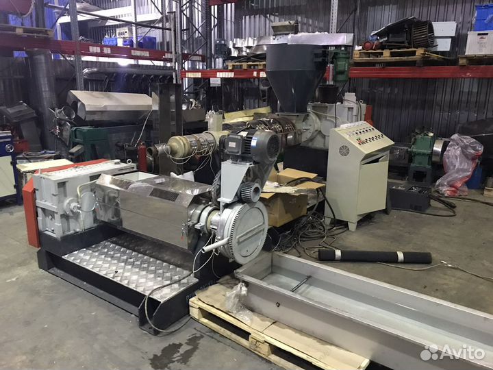 Гранулятор для пластика пп,пвд,пнд пушонки