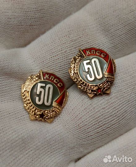 Значок, серебро