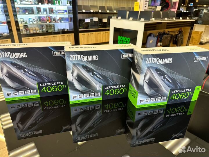 Видеокарта zotac GeForce RTX 4060 Ti 8GB Twin Edge