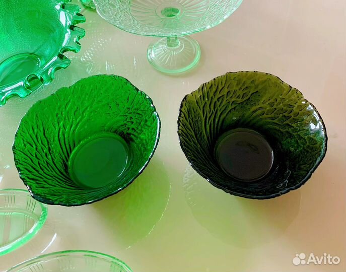 Зеленое стекло СССР