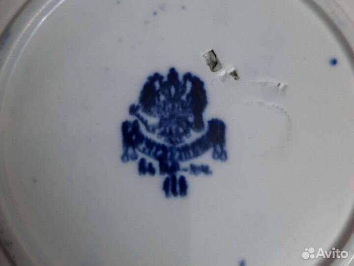 Блюдо старинное николаевское