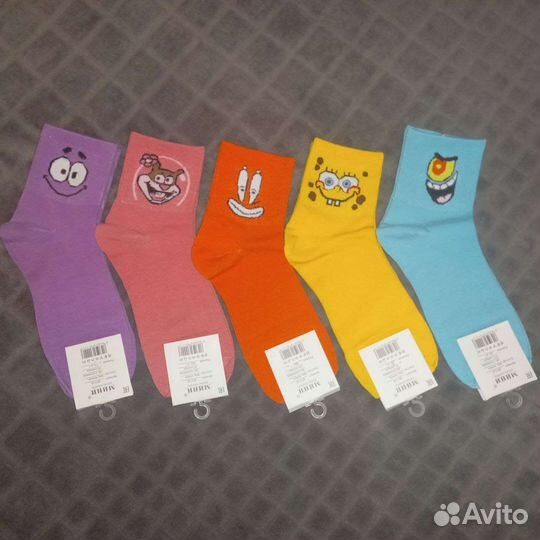 Носки губка боб