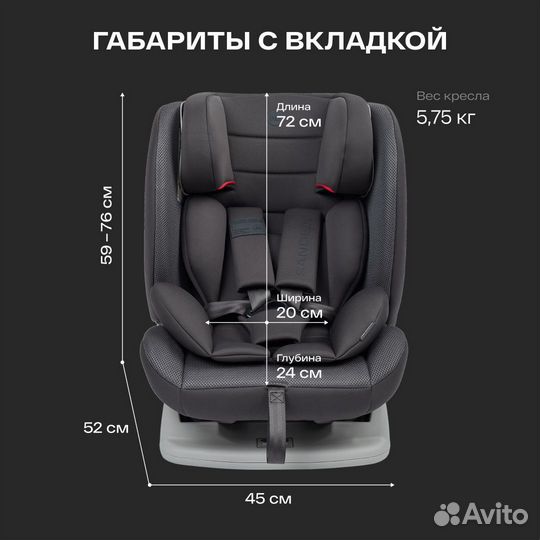 Автокресло Happy Baby Sandex