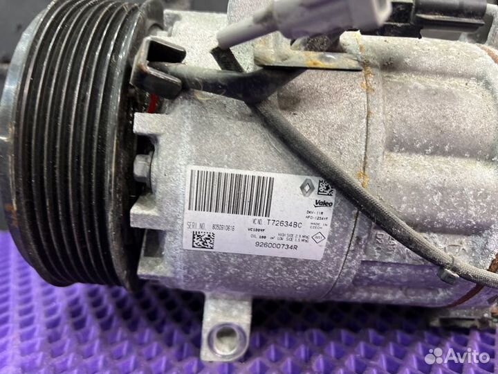 Компрессор кондиционера Renault Kaptur