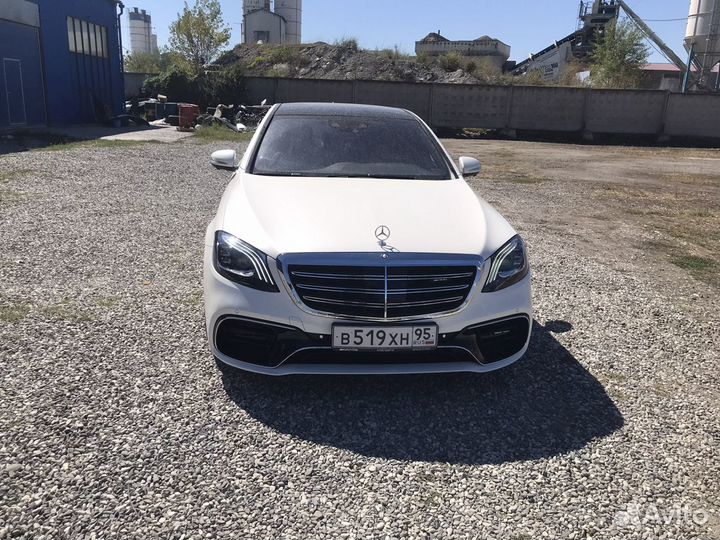 Переделка в Рестайлинг w222 Mercedes amg 6.3