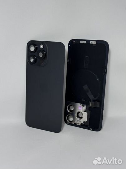 Задняя крышка iPhone 15 pro max black оригинал