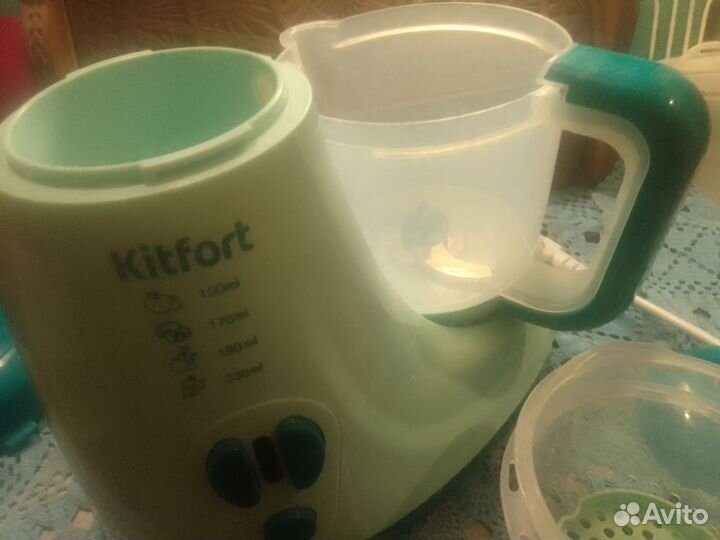 Пароварка блендер для детского питания Китфорт