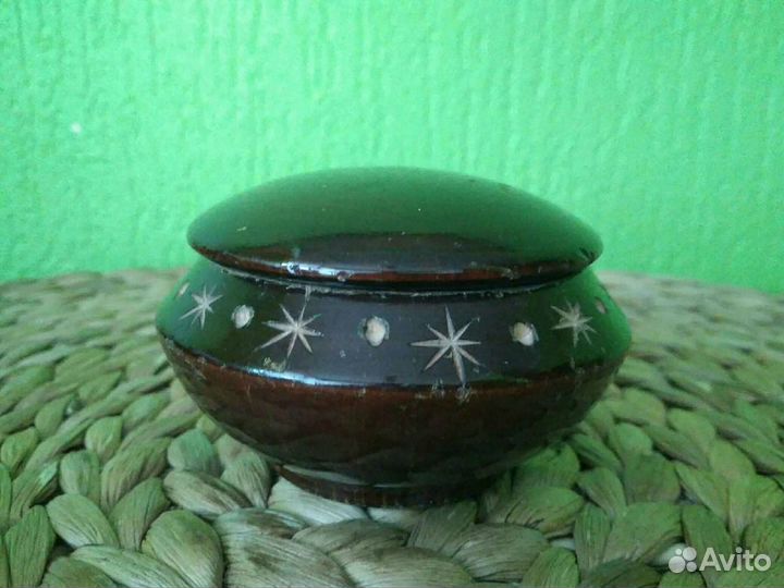 Деревянная шкатулка винтаж