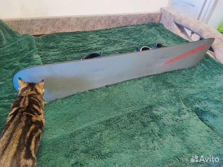 Сноуборд 154 с креплениями