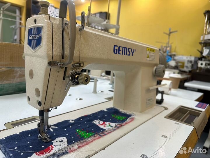 Промышленная прямострочная машина Gemsy 5550 Б/У