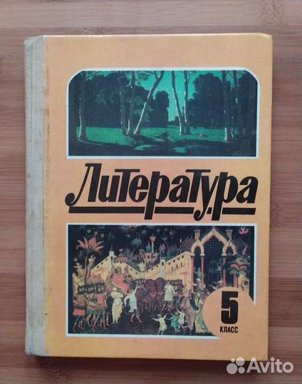 Учебник Литература для 5 класса 1992 год
