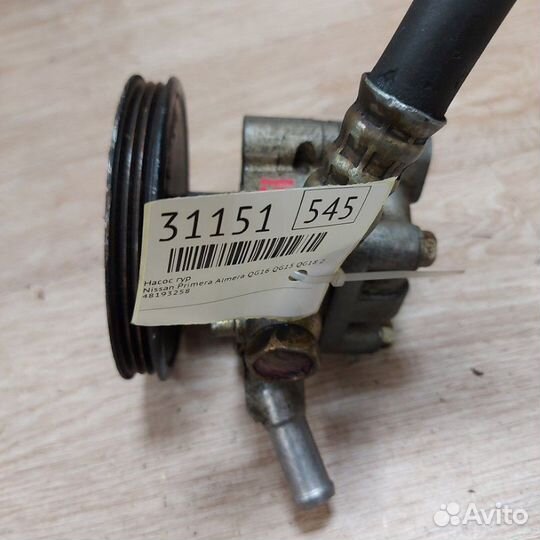 Насос гур Nissan Primera Almera QG16 QG15 QG18